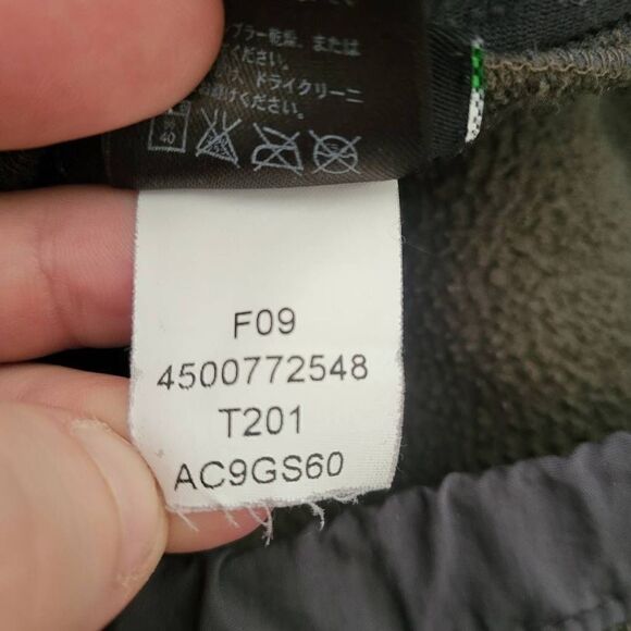 The North Face Denali PolarTec Boys Size Large Jacket Blue Green Zip Front - Picture 6 of 8